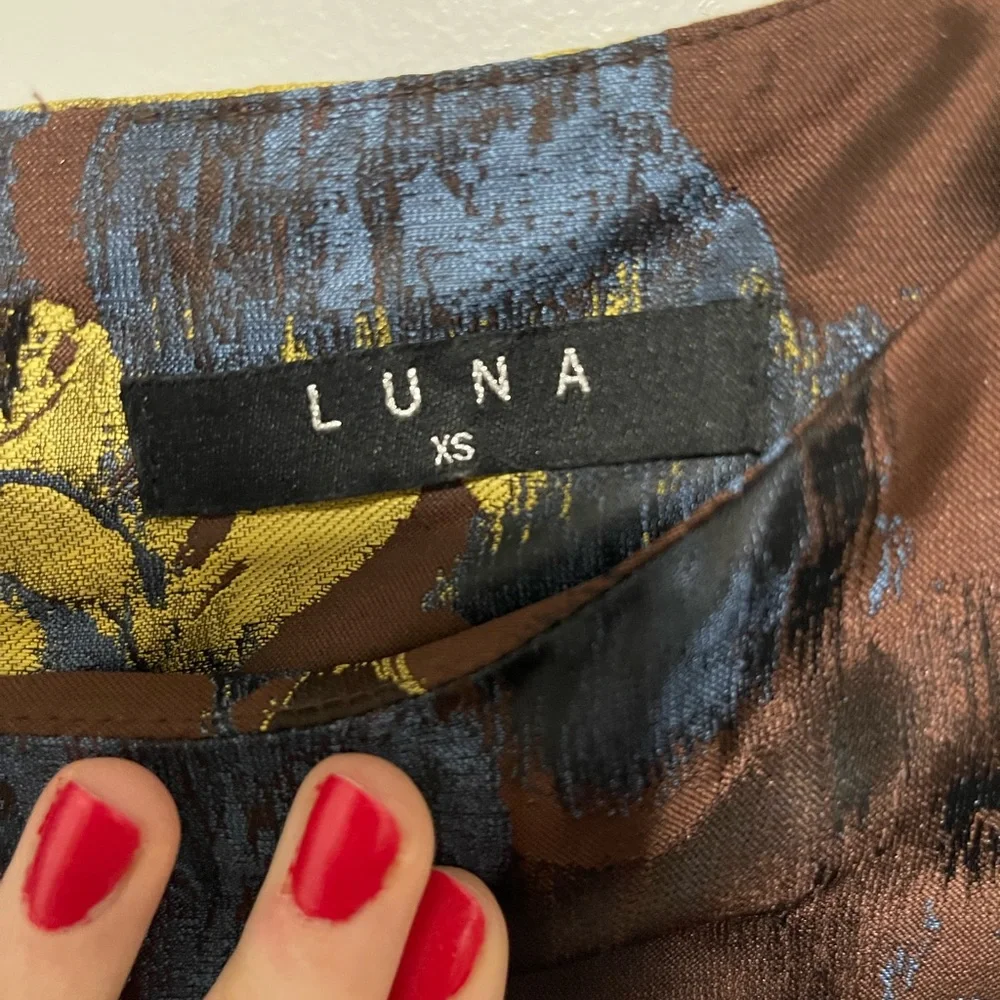 Luna Midi Fit and Flare Vintage Style Dress - Picture 3 of 4